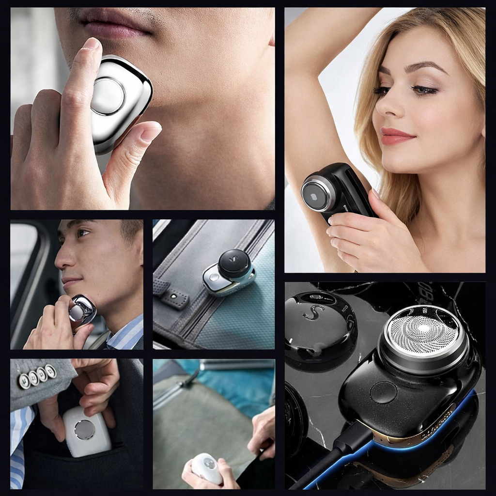 Unisex Mini Electric Shaver